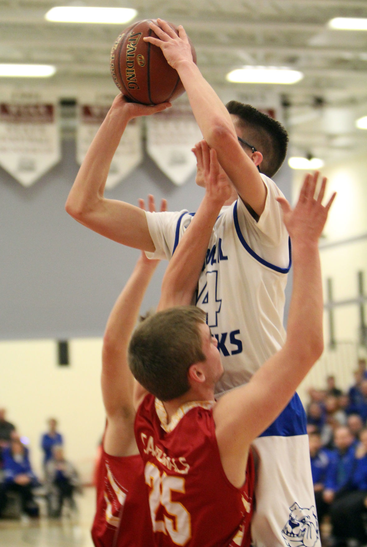 McDonell boys basketball vs South Shore at Spooner 3-10-18